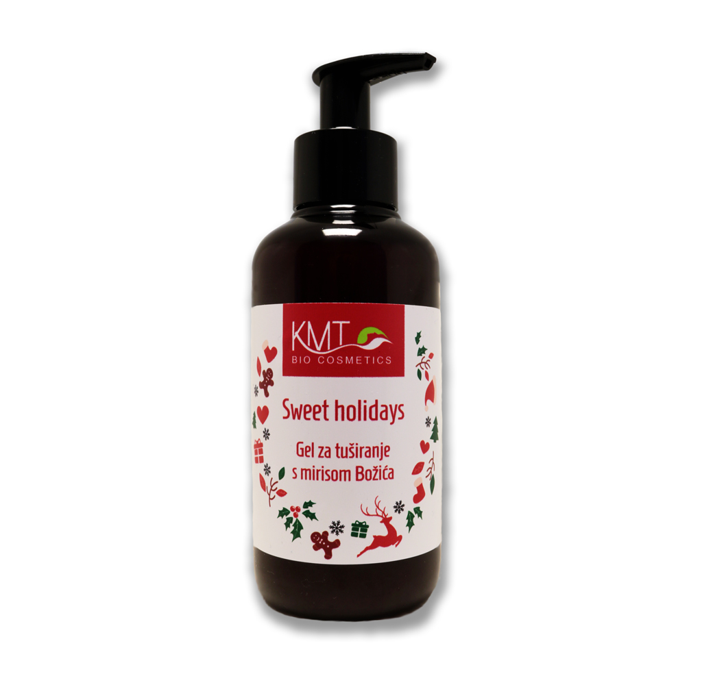 Sweet holidays – Christmas scented shower gel / Gel za tuširanje s mirisom Božića